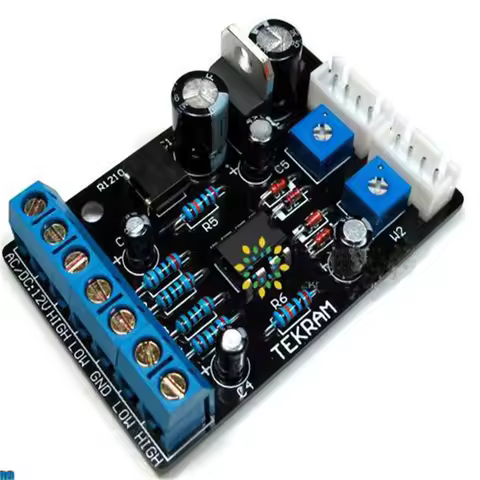 VU meter driver board pre-amplifier VU meter db level meter Tube amp chassis Can replace TA7318P