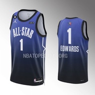 Nba All-Star2023 #1Anthony EDPS Jersey Blue