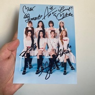 Hearts2Hearts JIWOO CARMEN YUHA STELLA JUUN A-NA IAN YE-ON Autographed Photo 5*7  2026