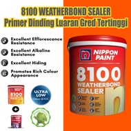 Nippon 8100 Weatherbond Sealer Exterior Wall Sealer l Pengedap Ikatan Cuaca Pengedap Dinding Luaran