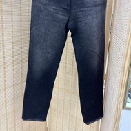 Chanel 香奈兒 24N Coco Neige 毛絨雙C 黑色牛仔褲 36碼36码