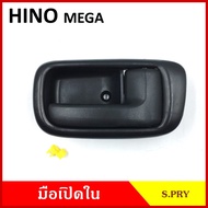 S.PRY HINO MEGA Black Inner Handle Open Hand Door Truck A168 Each Side