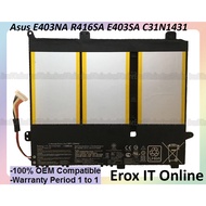 Asus Eeebook E403SA Vivobook E403NA R416SA E403SA E403SA-WX0002H FA087T C31N1431 Series Laptop Batte