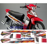 Striping sticker f1zr fiz r 2004 copy Original