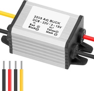 DC 8-35V to DC 3-15V Buck Converter DC18V20V24V to DC 12V 3A Step Down Converter Waterproof Voltage