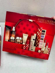 現貨🔥數量有限 ✅ Estee Lauder xmas Blockbuster Christmas Gift Set box 雅詩蘭黛限定限量版圓點大禮包✨12件聖誕禮盒套裝🎁洗面、小棕瓶精華、面霜、