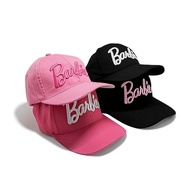 Children's Barbie Hat Girls' Hat Embroidered Barbie Hat Baseball Cap ii0