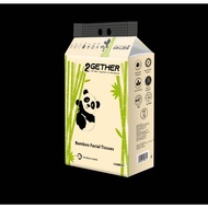 2Gether BAMBOO FACIAL TISSUES 3 Ply | 150 Sheets x 3 Packs
