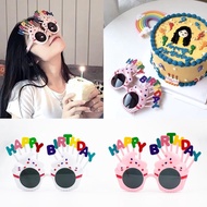 Creative Funny Birthday Party Glasses Scene Decoration Props YL325