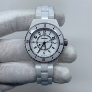 XF Factory j12 White Ceramic Chanel j12 Women's 33mm Original CAL.956.612 Quartz Movement