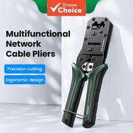 UGREEN 3 in 1 Multifunctional Crimping Cutting Stripping Network Cable Pliers For Cat 6 6A 7 8
