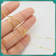 916 gold chain original Necklace Women Gold Chain for Men Fashion Pendant Jewellery Kalung Emas Bang