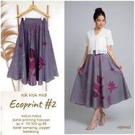 rok klok midi ecoprint #2/ rok klok midi/rok klok midi ecoprint/rok klok midi murah/rok klok midi ba