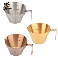 KOZEEY Espresso Pouring Cup Espresso Measuring Cups Milk Tea Cup Party Coffees Mug Measuring Cup Esp