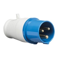 240V 16 AMP 3 PIN Industrial Field Sockets &amp; Sockets IP44 2P+E Male / Female Receptacle outlet for o