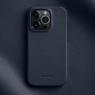 Melkco Genuine Leather Case for iPhone 14 Pro Max 14 Plus Business Handmade Luxury Cowhide Back Cove