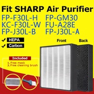 LUXIN Replacement for FZF30HFE SHARP FZ-F30HFE FP-F30 FP-GM30 KC-F30 FP-J30-A/B FP-30L-H FPJ30LA FU-Y28 air purifier