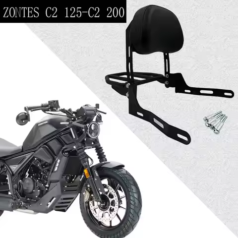 ZONTES C2 125-C2 200C2 125C2 C2 Motorcycle Rear Backrest Rack Tail Carriage Modification Parts - Pas