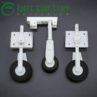 BETTER-LONTIME RC Plane Landing Gear, KT Board Light Weight SU27 Assembly Kit, Toy DIY Accessories S