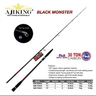 Ajiking black monster 682 732 792 spinning rod