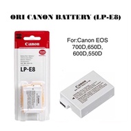 Canon LP-E8 battery lpe8 battery Original For canon eos 700D,650D,600D,550D
