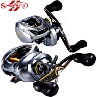 17.64LBs Drag Powerful Baitcasting Reel with 11+1 Shielded Stainless-Steel Ball Bearings Baitcasters
