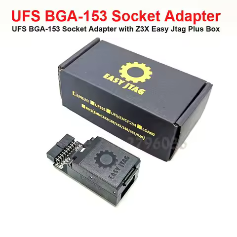 News Z3X Easy Jtag Plus box UFS BGA 153 Sockets Adapter