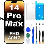 DIGI4U for iPhone 14 Pro Max Screen Replacement, 6.7'' 3D Touch True Tone Screen for iPhone 14 Pro M