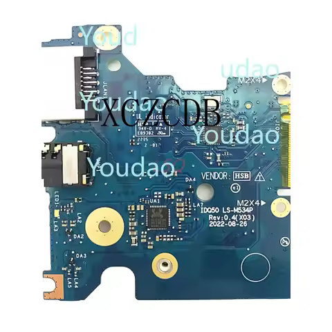 Original for DELL G16 7630 G15 5530 IDQ50 USBIO PC BOARD LS-M534P CT