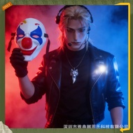 Topeng pesta badut, topeng Halloween badut untuk persembahan lucu, topeng cosplay lucu dan pelik, to