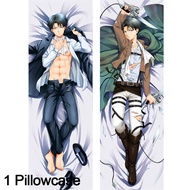 Anime Attack sa Titan Levi Ackerman Body Pillow Survey Corps Pillow Case Dakimakura Throw Cushion Do