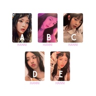 NEW JEANS BUNNY BEACH BAG HANNI PHOTOCARD