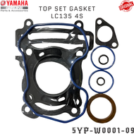 YAMAHA LC135 TOP SET GASKET 5YP-W0001-09 TOP SET GASKET WITH O-RING SET 135LC 135 LC 4S 100% ORIGINA