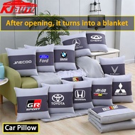 【Three-in-one】 Multi Functional Car Pillow Car Blanket  Air Conditioner for Toyota Honda Mitsubishi 