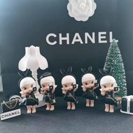 Genuine molly Shopaholic POPMART/Pop Mart Changed Baby Chanel Style Mystery Box Chinese Valentine's 