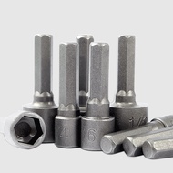 1PCS Metric/Imperial Hex Bit Socket Allen Key Wrench 1/4“Hex Shank Drive 36mm