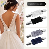 2 Pcs Cinch Clip Elastic Dress Cinch Clip for Women Cardigan Sweater Dress Shawl Shirt SHOPCYC5796