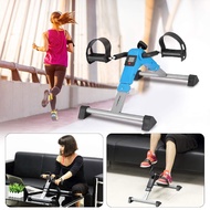 Foldable Pedal Exerciser Under Desk Mini Exercise Bike Equipment with Electronic Display for Legs and Arms Workout