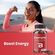 Vitamin B Complex Gummies – Advanced B Complex for Energy– Complete B Vitamin Complex with B1, B2 (R