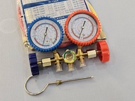 เกจวัดน้ำยาแอร์ สำหรับวัดน้ำยา R-22 R-12 R502 สายยาว 36 นิ้ว เกจเติมน้ำยาแอร์ สินค้าพร้อมส่ง