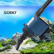 SOBO BO-028 (ปั๊มน้ำดูดตะกอน ของเสีย ขี้ปลา ถ่ายน้ำ ทำความสะอาดก้นตู้ และก้นบ่อปลา)