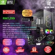 HIGH END GAMING PC INTEL I7 14700 / RYZEN 7 7800X3D + RTX 5090 / RTX 5080 / RTX 5070 TI / RTX 5070 /