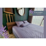 ชุดผ้าปูที่นอนโรงแรม (Luxury Bedding) Lavender Collection