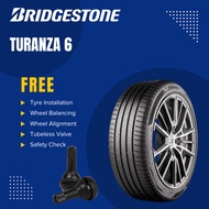 NEW TYRE 215/50R18 TURANZA 6 BRIDGESTONE (WITH INSTALLATION)