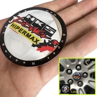 Round hks sticker Aluminum