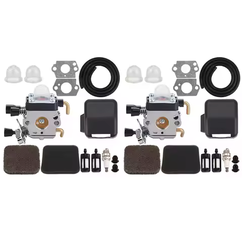 B03C-2X FS85 Carburetor + Air Filter Cover For STIHL FS75 FS80 FS 85 KM80 KM85 FC75 String Trimmer B