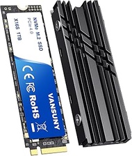 Vansuny M.2 SSD 1TB NVMe M.2 SSD PCIe 4.0 Internal SSD 7,000 MB/s Read, 6,300 MB/s Write M.2 2280 PC