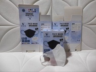 Murah Masker Duckbil 3 PLY isi 50 PCS dan 10 PCS Warna Hitam Putih/Masker Dukbil Dewasa / Masker Du