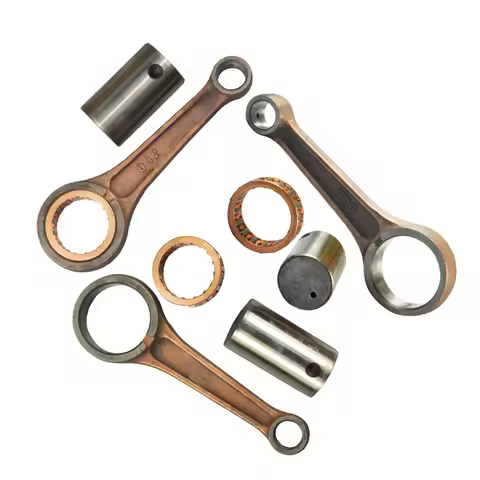 LOPOR Motorcycle Connecting Rod Kit For Suzuki DR125 1994-2002 DF125 99 GS125 1982-2000 GN125 1982-2