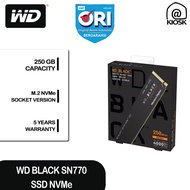 Wd Black SN770 M.2 NVMe SSD / 250GB / Up To 4.000 MB/s